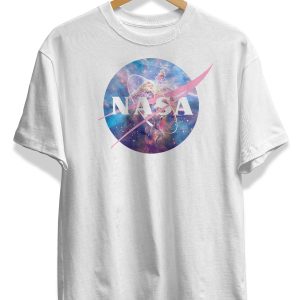 Nasa  Logolu Ünisex Tişört
