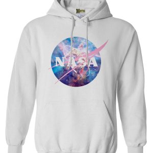 Nasa Logolu Kapusonlu Sweatshirt